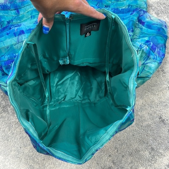 NWT Adrianna Papell Tier Print Mini Dress Corset Party Girly Whimsical Sz 8P - Picture 12 of 13